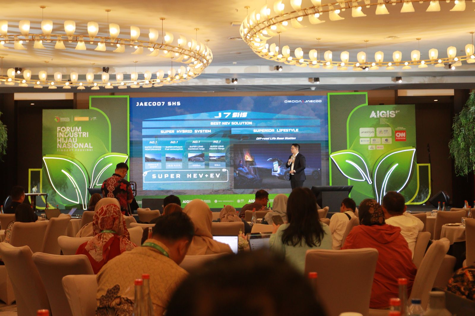 JAECOO Dukung AIGIS 2025 di Forum Industri Hijau Nasional